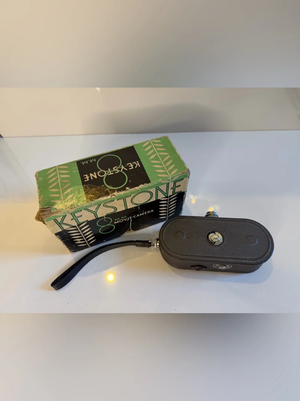 Keystone 8mm Movie Camera - Black